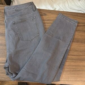 Women’s Martha Stewart Gray Denim Jeans with Patchwork